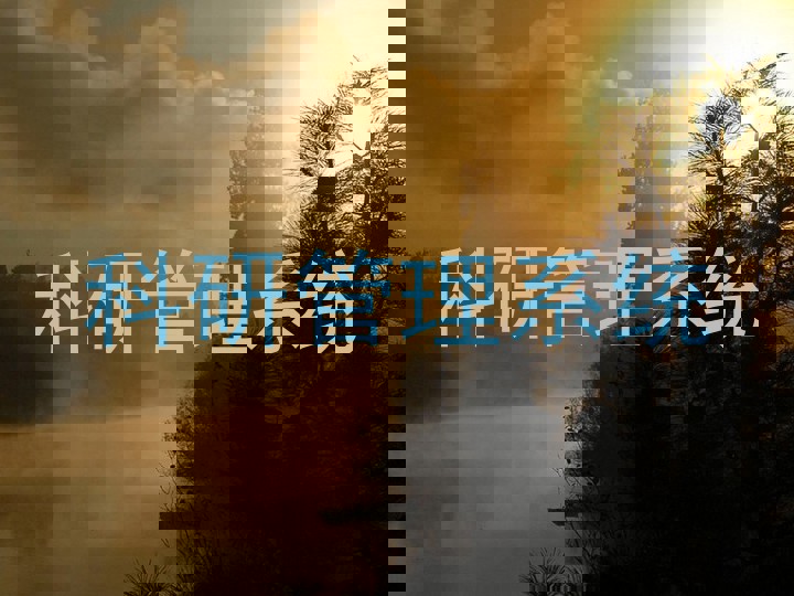 科研管理系统