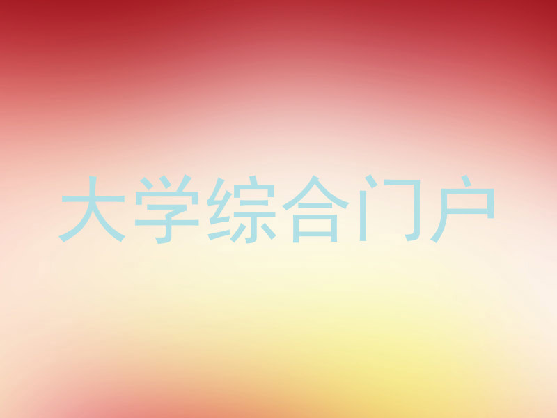 大学综合门户