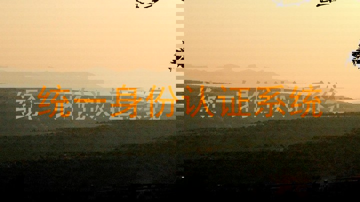 统一身份认证系统