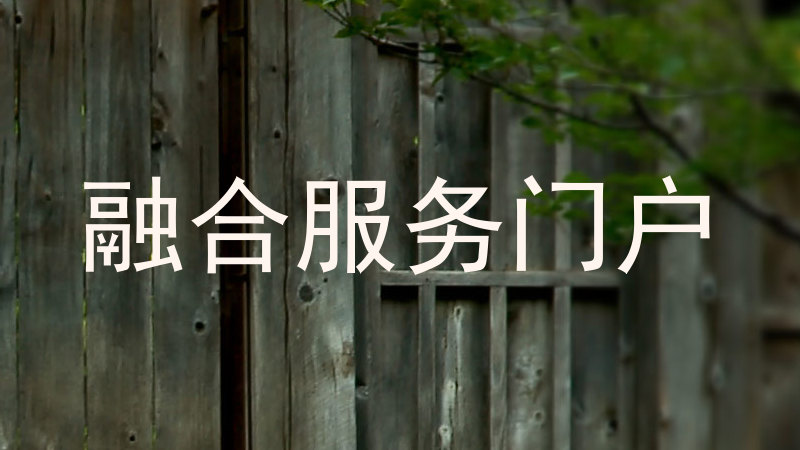 融合服务门户