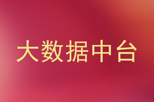 大数据中台