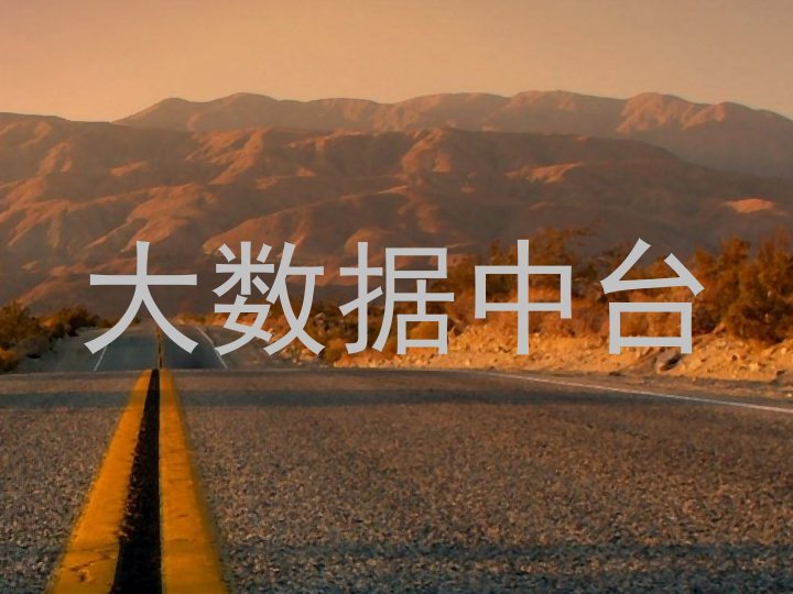 大数据中台