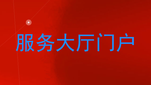 服务大厅门户