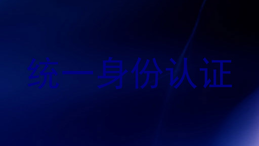 统一身份认证
