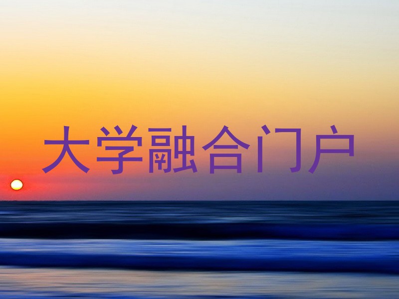 大学融合门户