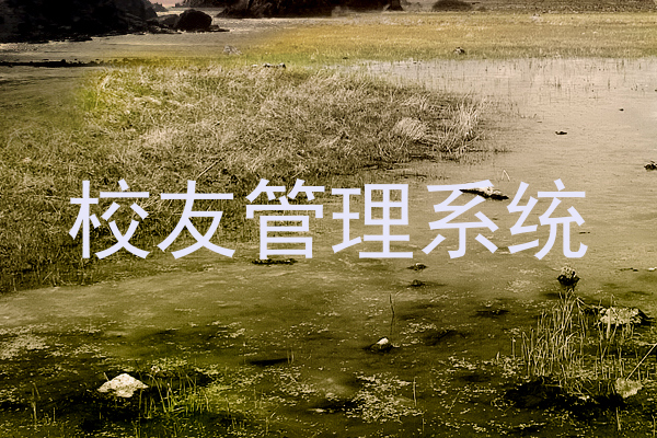 校友管理系统