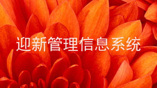 迎新管理信息系统
