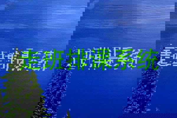 走班排课系统