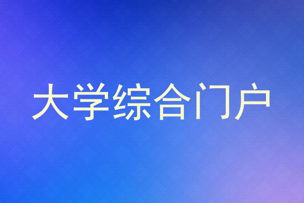 大学综合门户