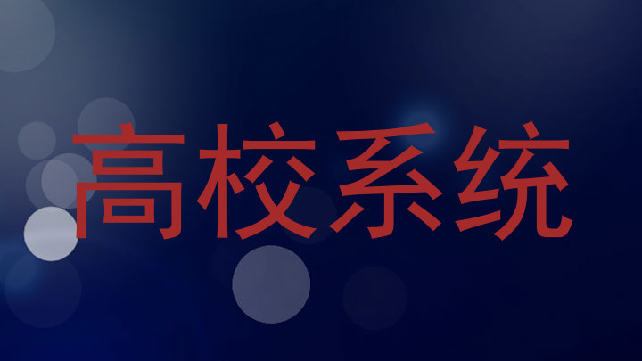 高校系统