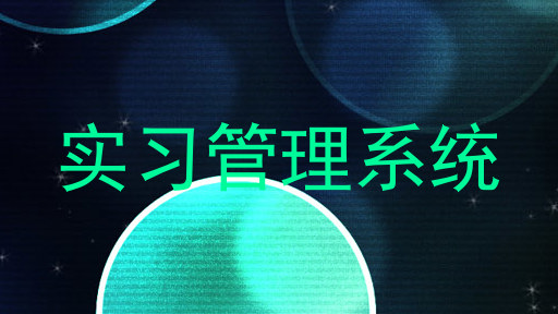 实习管理系统