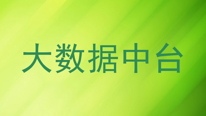 大数据中台
