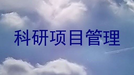 科研项目管理