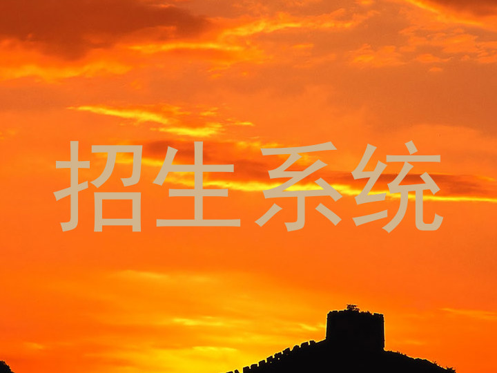 招生系统