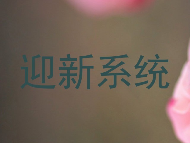 迎新系统