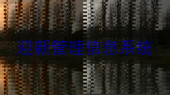 迎新管理信息系统