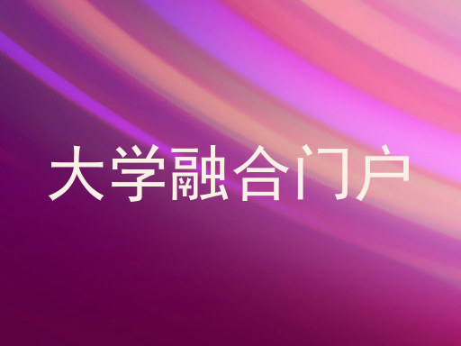 大学融合门户