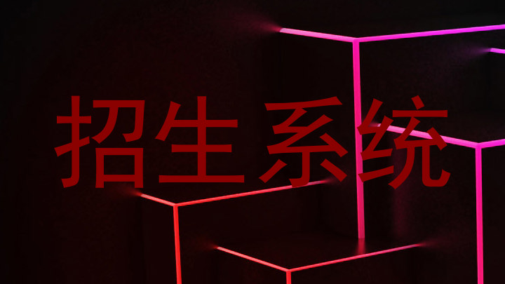 招生系统