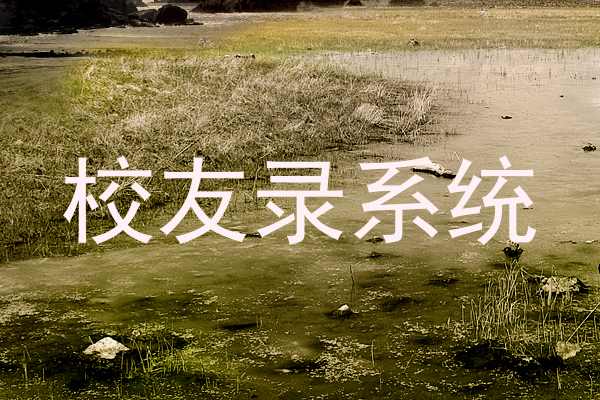 校友录系统