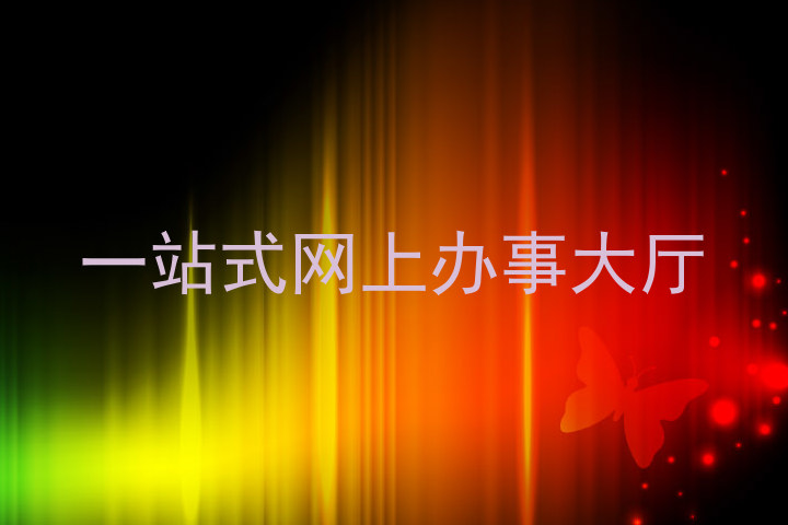一站式网上办事大厅