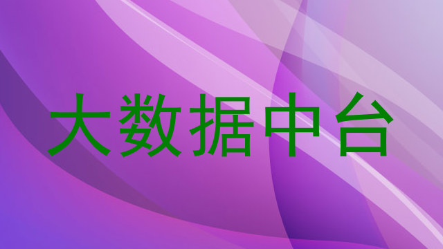 大数据中台