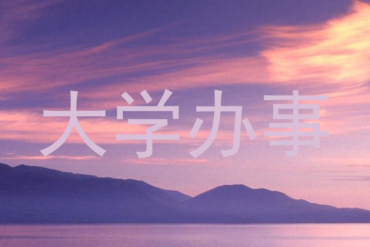 大学办事