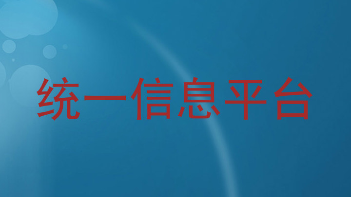 统一信息平台