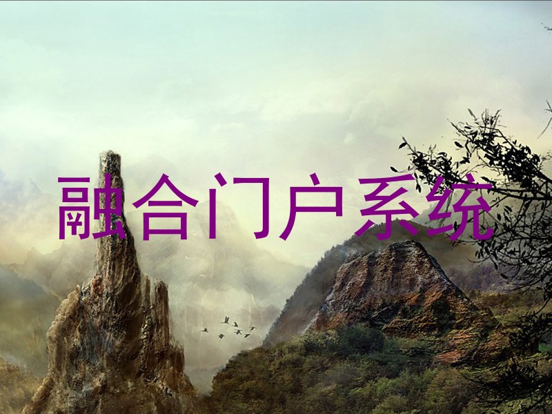 融合门户系统