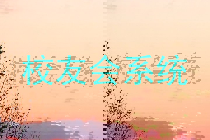 校友会系统
