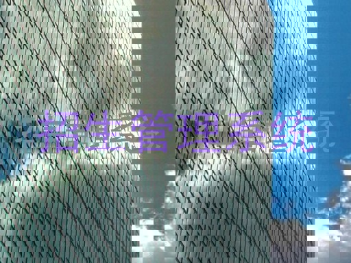 招生管理系统