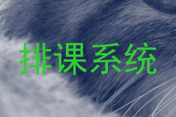 排课系统