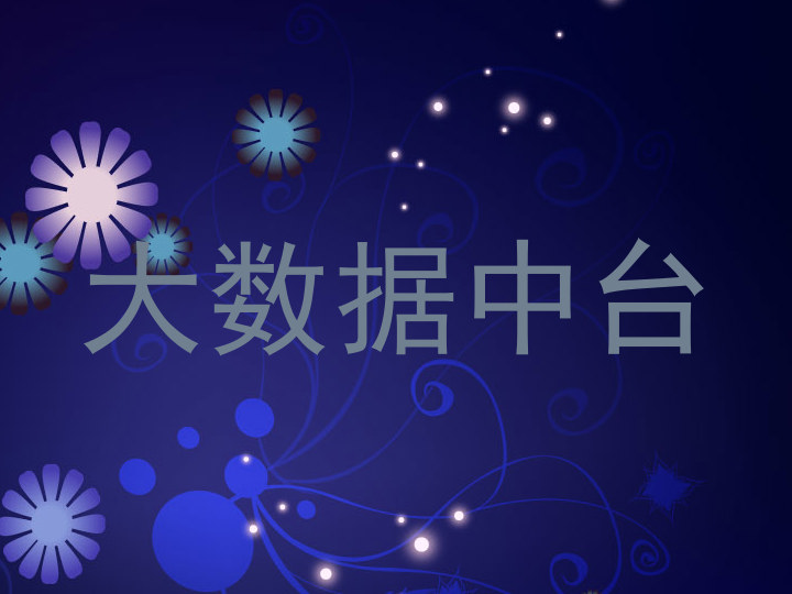 大数据中台