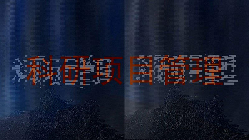 科研项目管理