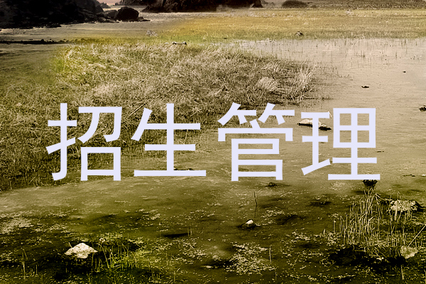 招生管理