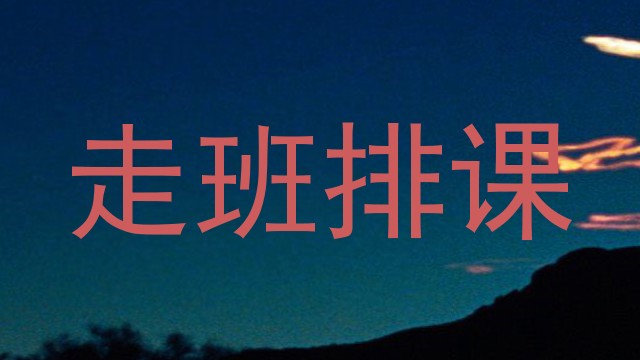 走班排课