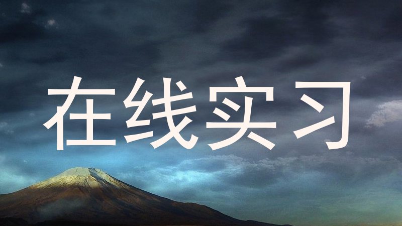 在线实习