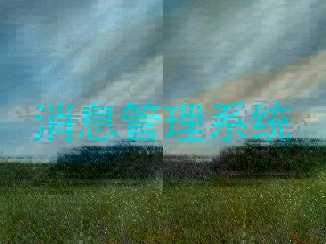 消息管理系统