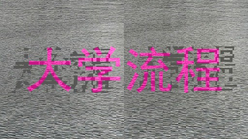 大学流程