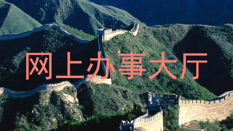 网上办事大厅