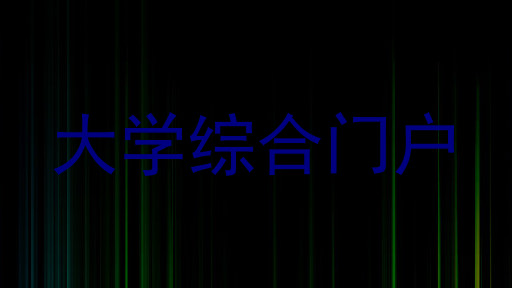 大学综合门户