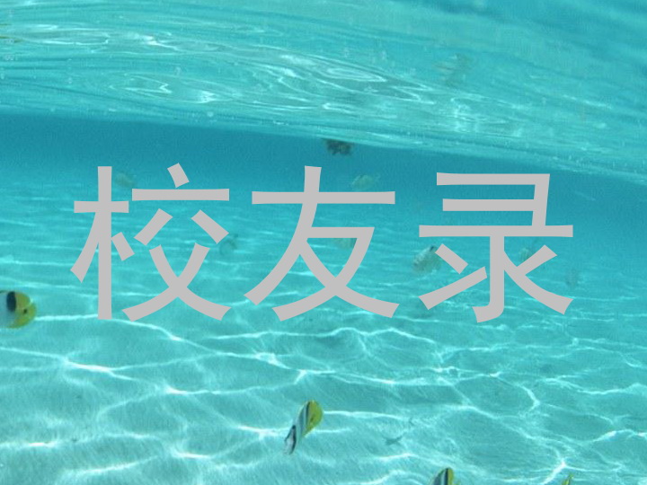 校友录