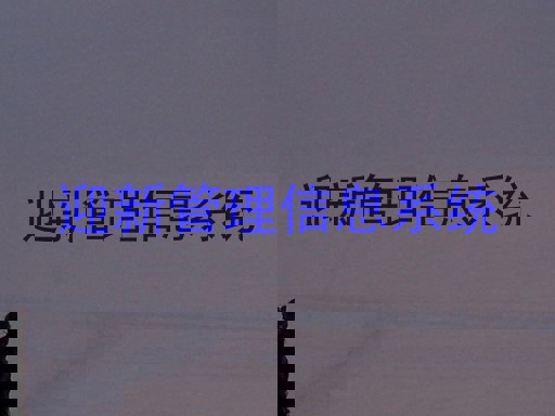 迎新管理信息系统