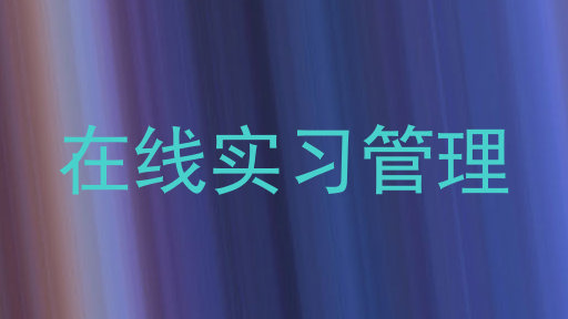 在线实习管理