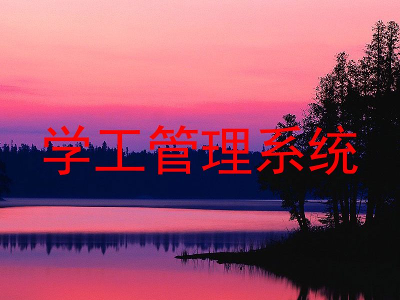 学工管理系统