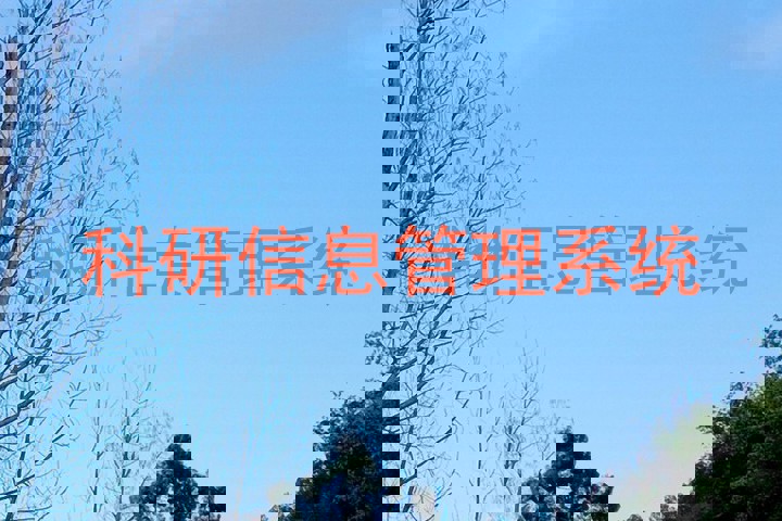 科研信息管理系统