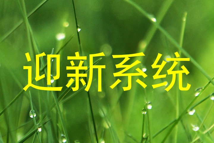 迎新系统