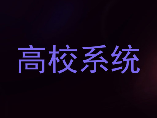 高校系统