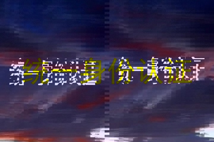 统一身份认证