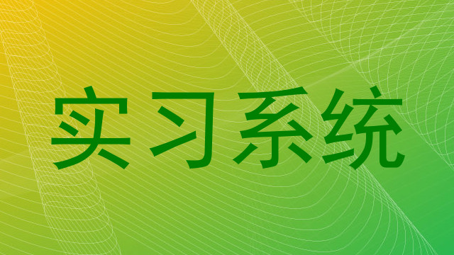 实习系统
