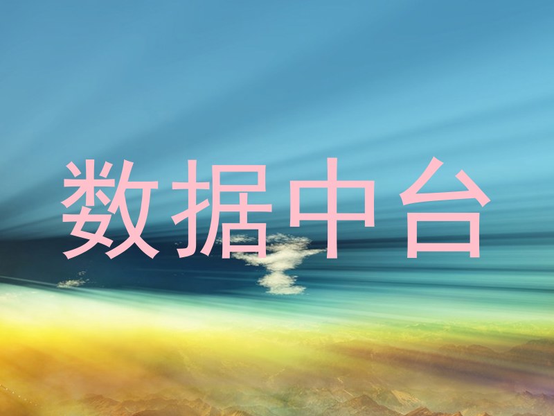 数据中台